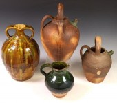 (4) FRENCH PROVINCIAL GLAZED E
