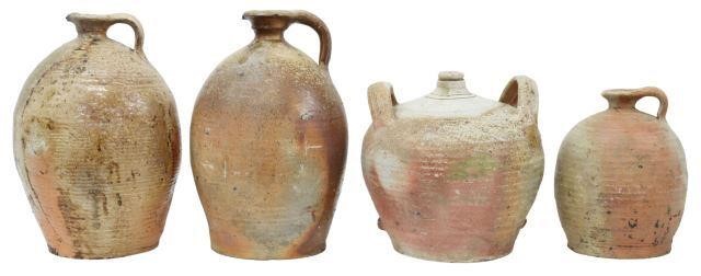 (4) FRENCH PROVINCIAL STONEWARE