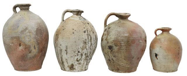 (4) FRENCH PROVINCIAL STONEWARE
