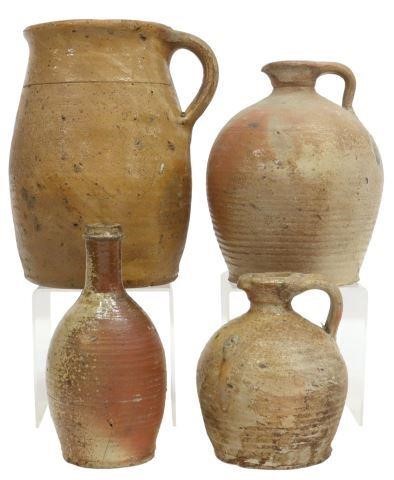 (4) FRENCH PROVINCIAL STONEWARE