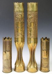 4) FRENCH WWI-ERA TRENCH ART A