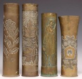 4) FRENCH WWI-ERA TRENCH ART A