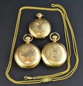 (4) Gentlemen's Pocketwatches