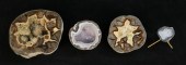4 GEODES AGATE, SEPTARIAN4 geo