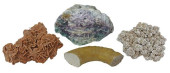 (4) GEOLOGICAL SELENITE, FLUOR