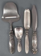 (4) GEORG JENSEN 'CACTUS' STER