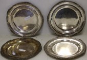 4 GEORGIAN STERLING SILVER DIN