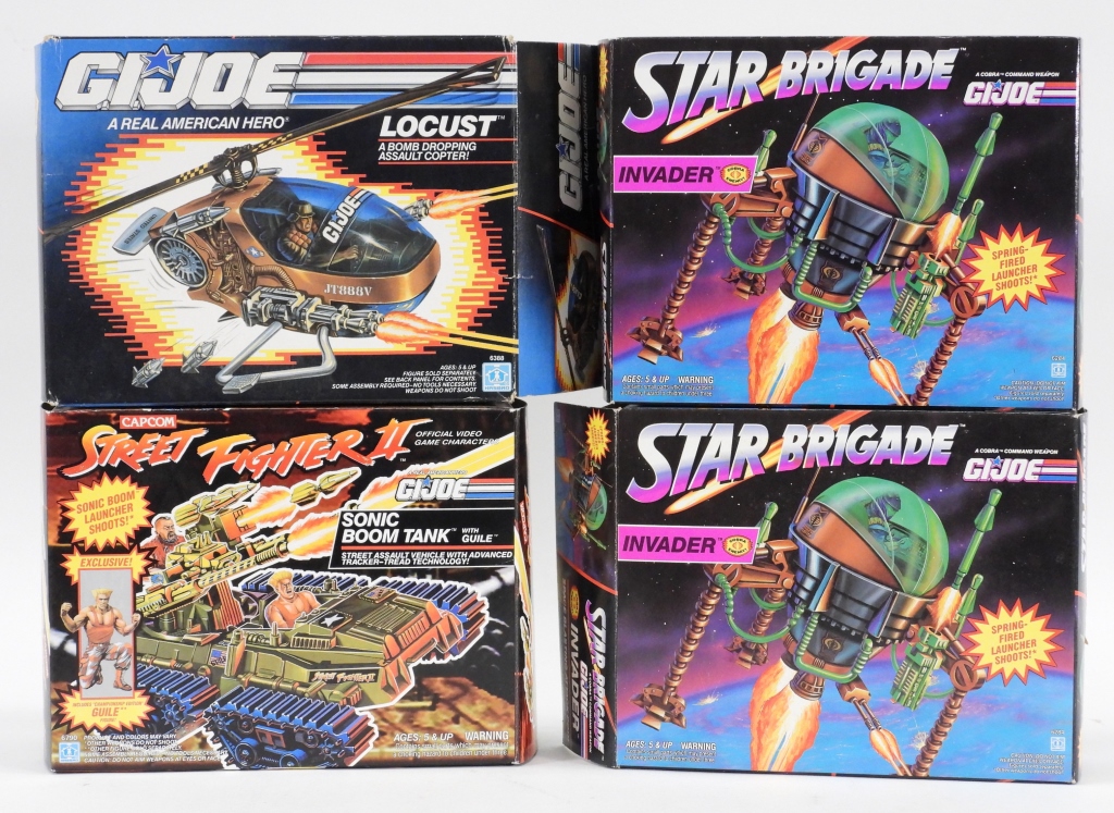 4 GI JOE STREET FIGHTER STAR