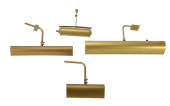 4 GILT BRASS ELECTRIC PAINTING