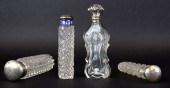 4 GLASS & SILVER PERFUME OR SC