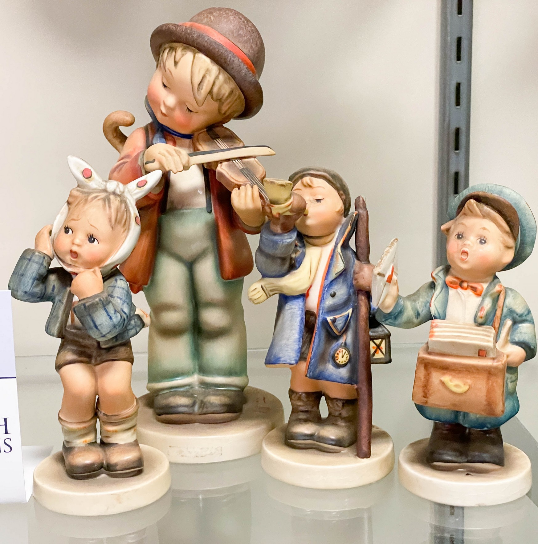 (4) Goebel Hummel figurines, all