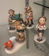 (4) Goebel Hummel figurines, c