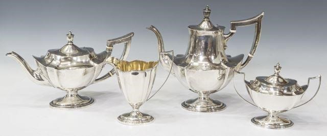 4) GORHAM "PLYMOUTH" STERLING