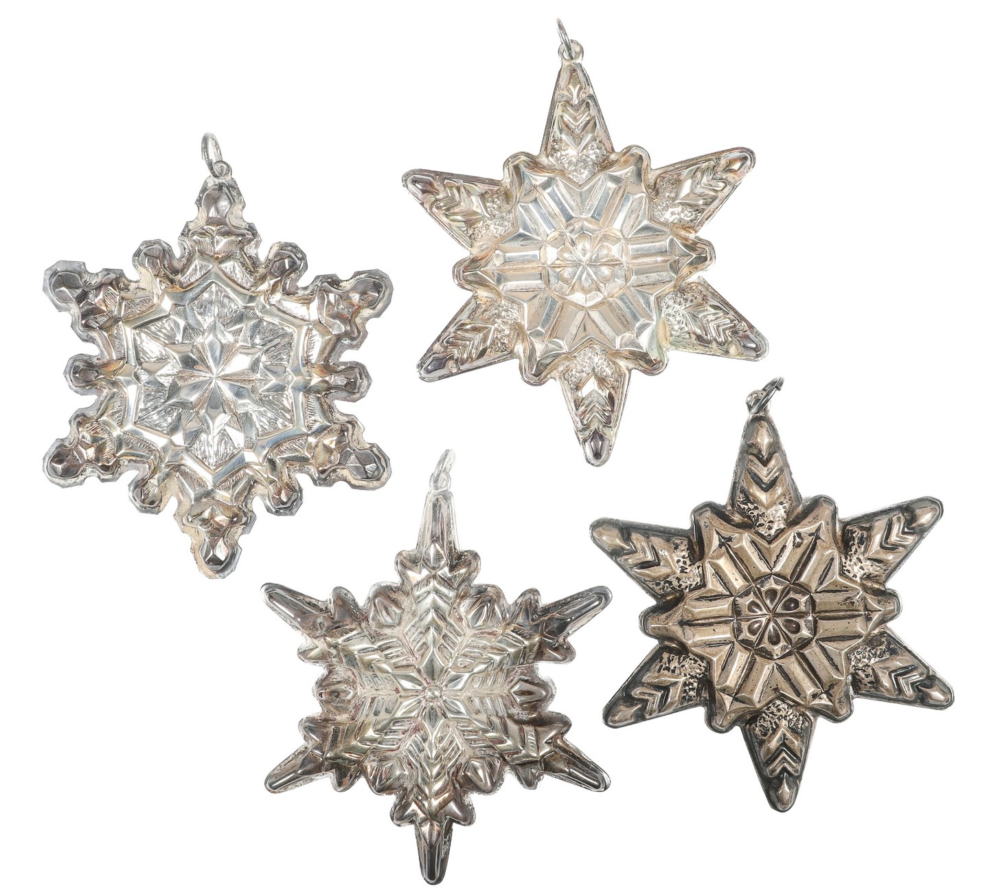 (4) Gorham sterling Christmas