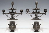 (4) GRAND TOUR STYLE PATINATED