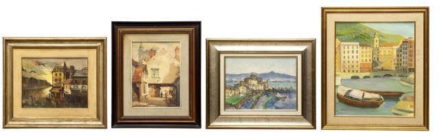 (4) GROUP OF CONTINENTAL FRAMED