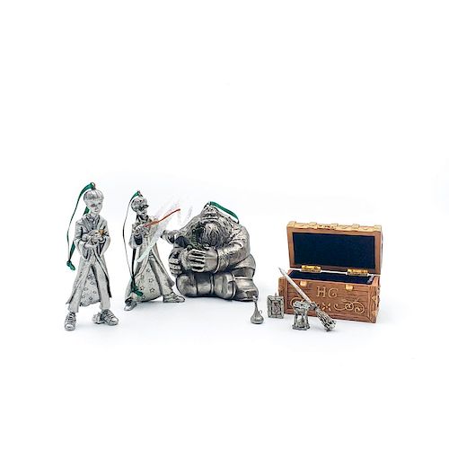 4 HARRY POTTER HALLMARK CHRISTMAS