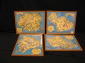4 Hawaii Maps cartograph type