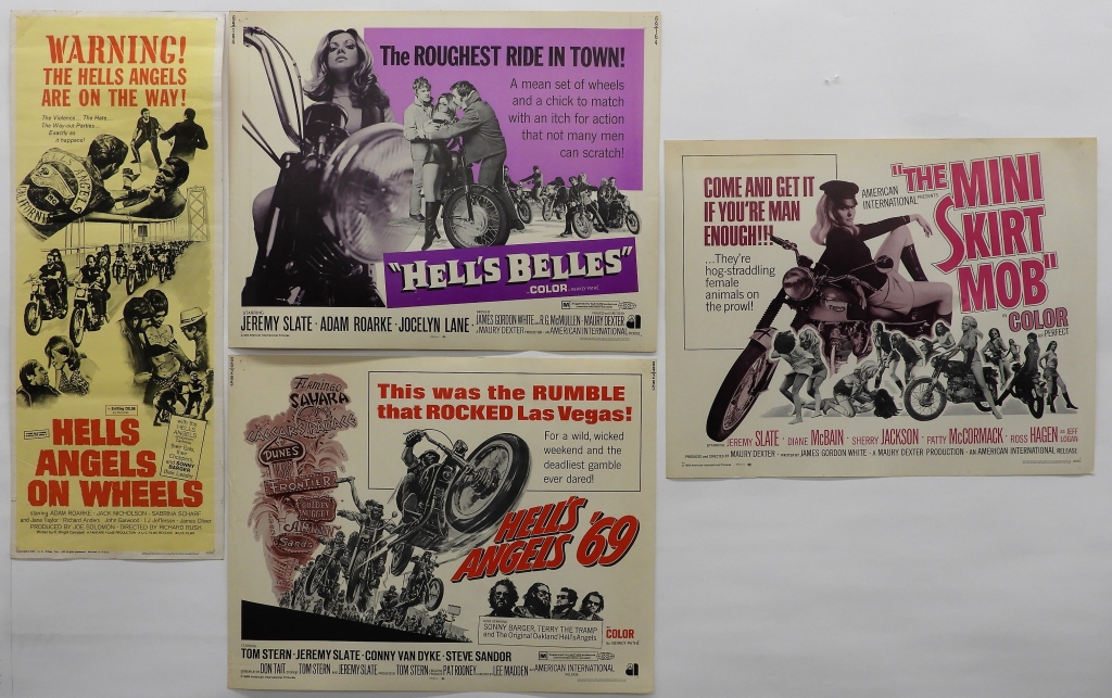 4 HELL'S ANGELS MOTORCYCLE CLUB