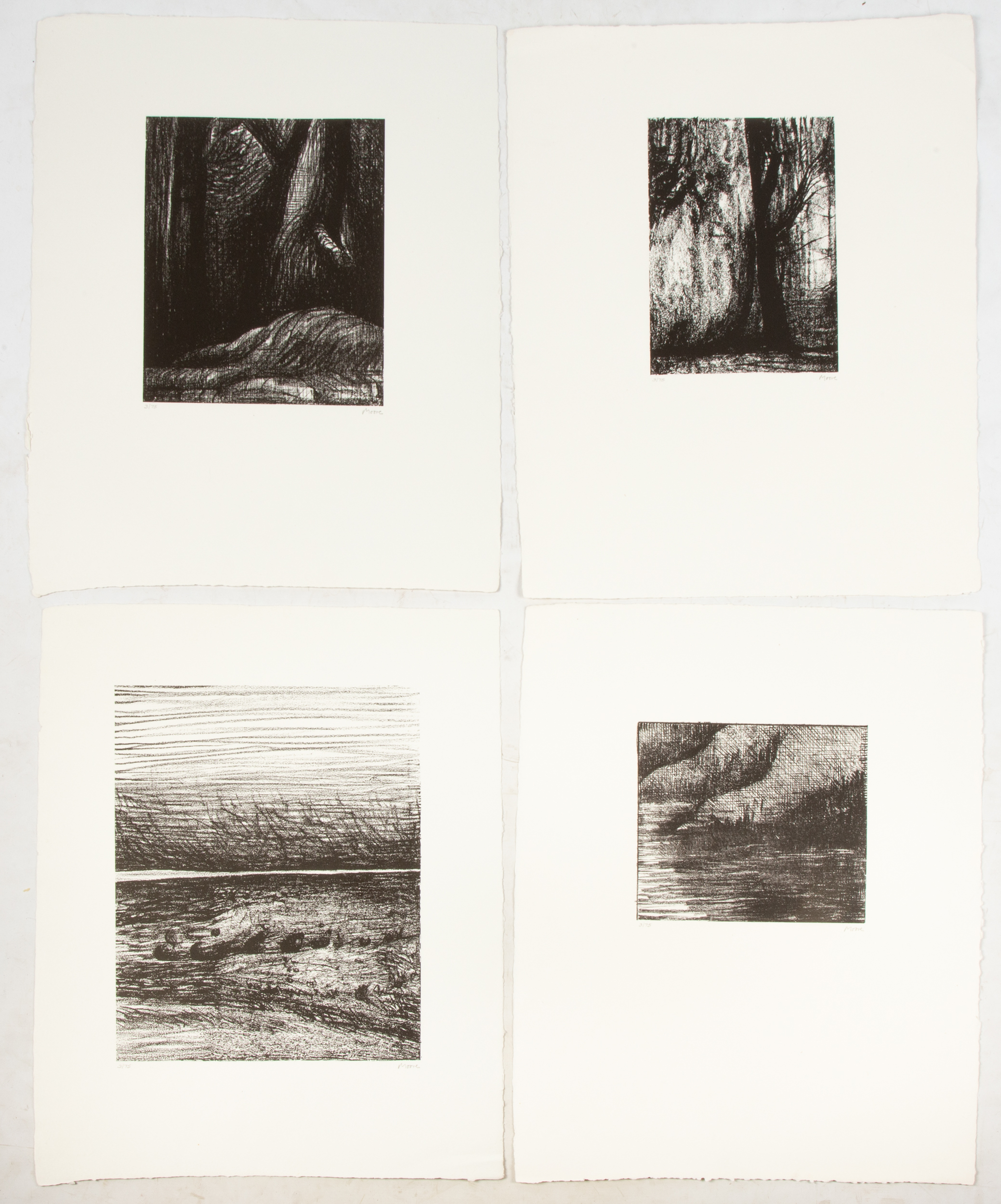 (4) HENRY MOORE (BRITISH,