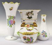 (4) HEREND QUEEN VICTORIA & RO
