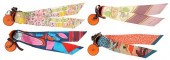 4 HERMES SILK TWILLY BANDEAU S