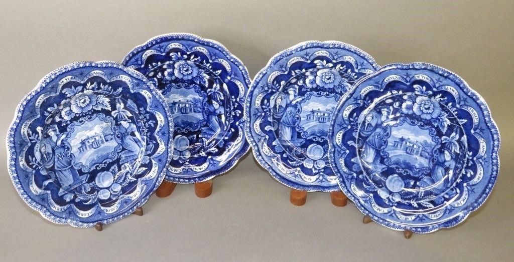 4 HISTORIC BLUE TRANSFER STATES