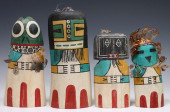 (4) HOPI KATSINA, FROG &AMP; P
