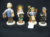 4 Hummel Figurines;''Boots'' #