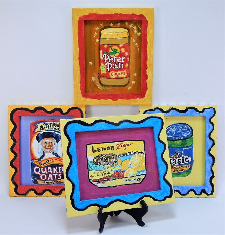 4 ILENE CHARLES POP ART FOOD