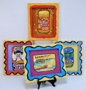 4 ILENE CHARLES POP ART FOOD S