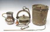(4) INDIA HANGING LAMP & RICE