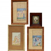 (4) INDO-PERSIAN PAINTINGS, IN