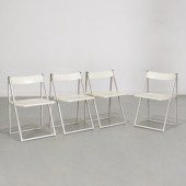(4) INTERLUBKE FOLDING CHAIRS