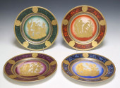 (4) ITALIAN LONGO PARCEL-GILT