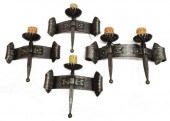 (4) ITALIAN MEDIEVAL STYLE IRO
