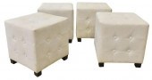 (4) ITALIAN MODERN BUTTONED WH