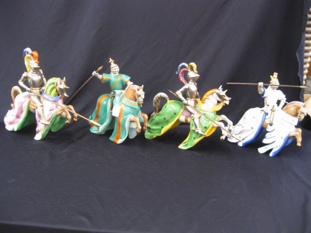 4 Italian Pottery Figurines of