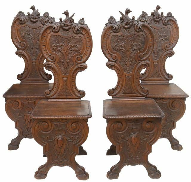 (4) ITALIAN RENAISSANCE REVIVAL