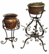 (4) ITALIAN WROUGHT IRON STAND