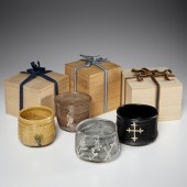 (4) JAPANESE CERAMIC SETO WARE