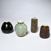 (4) JAPANESE & CHINESE GLAZED