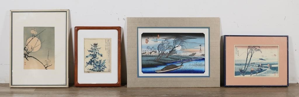 4 JAPANESE WOODBLOCK PRINTS4