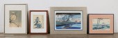 4 JAPANESE WOODBLOCK PRINTS4 J