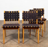 4 JENS RISOM FOR KNOLL BIRCH C