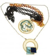 (4) JEWELRY, ANIMAL HAIR CHAIN