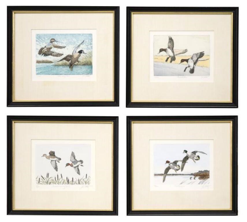 (4) JOHN COLLETTE (D.1997) AQUATINT
