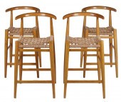 4 JOHN VOGEL HAND WOVEN BARSTO