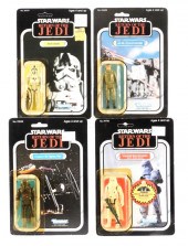 4 KENNER STAR WARS ROTJ IMPERI