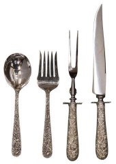 (4) KIRK STERLING REPOUSSE SAL